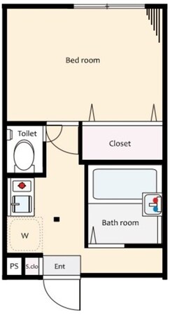 さくらハイツの物件間取画像